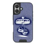 City Lights - iPhone 16 Case, Elite Dark (MagSafe) / Gunmetal