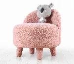 Pouf Hanah Home Moouv, pulber, 46 x 46 x 51