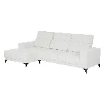 Nurgadiivan DARLA VN 281,5x161/97,5xH104cm, helebeež
