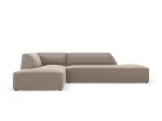 Leather Imitation Modular Left Corner Sofa, "Siena", 4 Seats, 273x180x69 Made in Europe