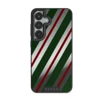 North Pole - Samsung Galaxy S25 Case, Elite Mirror Dark (Magnetic) / Gunmetal