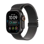 Nutikell Apple Watch Ultra 4 GPS + Cellular 49mm Black Titanium Case with Black Titanium Milanese Loop - S MJAU4ET/A