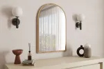 Peegel, Hanah Home, tamm, 60 x 90 x 2,2