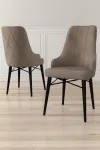 Toolikomplekt (6 osa), Hanah Home, Cappuccino, must, 46 x 95 x 42