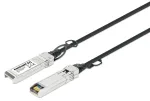 Intellinet 508445 &bdquo;InfiniBand&ldquo; v&otilde;i kiudoptiline kaabel, 3 m, SFP+, must, h&otilde;bedane