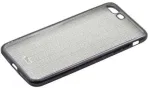 "Silicone Cover iPhone 7 Plus" Vertical Stripes Black