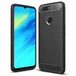 Carbon back case Huawei P20 Lite 2019 Black