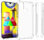 "Anti Shock 0.5 mm Silicone Case Galaxy M31S" Transparent