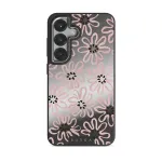 Lambada - Samsung Galaxy S25 Plus Case, Elite Mirror Dark (Magnetic) / Silver