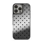 Sweet Treat - iPhone 16 Pro Case, Elite Mirror Dark (MagSafe) / Silver