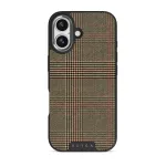 Favorite Coat - Plaid iPhone 17 Case, Elite Dark (MagSafe) / Silver