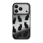 Salem - iPhone 17 Pro Case, Elite Mirror Dark (MagSafe) / Silver
