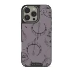 Sagittarius - iPhone 16 Pro Max Case, Elite Dark (MagSafe) / Silver / Purple