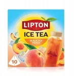&bdquo;Lipton&ldquo; k&uuml;lmalt valmistatav tee, virsiku maitsega, 10 kotikest (SP-130223)