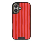 Pomegranate - iPhone 16 Case, Elite Dark (MagSafe) / Gold