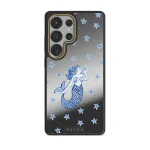 Salty Kiss - Samsung Galaxy S25 Ultra Case, Elite Mirror Dark (Magnetic) / Gold