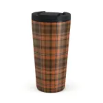 Autumn Plaid - Travel Mug, 500 ml / Flap