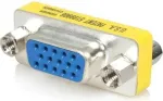 &bdquo;StarTech&ldquo; AV-adapter &bdquo;D-Sub&ldquo; (VGA) &ndash; &bdquo;D-Sub&ldquo; (VGA), kollane (GC15HSF)