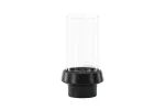 Davida Lantern &ndash; Must/S&auml;rakas Klaas &ndash; 15*H29cm
