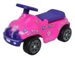 Plasto Off-Road pealeistutav printsessiauto, roosa