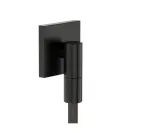 Hansgrohe FixFit Fine E seina&uuml;henduse liitmik, lihvitud must kroom 28883340