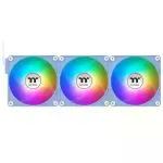 "140mm Thermaltake CT140 EX Reverse ARGB Sync PC Cooling Fan Hydrangea Blue 3 Fan Pack"