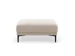 Velvet Pouf, "Lazio", 1 Seat, 100x70x46 Made in Europe