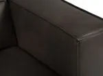 Genuine Leather Panoramic Sofa, "Turin", 6 Seats, 375x173x68 Made in Europe