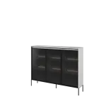 Vitriinkapp TREND TR8BIC-V2, valge/must