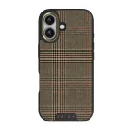 Favorite Coat - Plaid iPhone 17 Case, Elite Dark (MagSafe) / Gold
