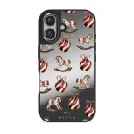Rocking Around - iPhone 16 Case, Elite Mirror Dark (MagSafe) / Gunmetal