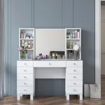 Meigilaud, Hanah Home, valge, 120 x 133,8 x 40