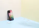 "SmartPhone case Apple iPhone 12 Pro Max" Water Flower Black