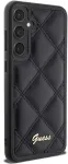 "Quilted Metal Logo Samsung Galaxy S23 FE GUHCS23FEPSQSQSK" Black
