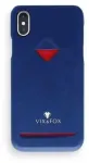 "Card Slot Back Case iPhone XS MAX" Navy Blue