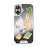 Soft Era - iPhone 16 Case, Elite Mirror Light (MagSafe) / Silver