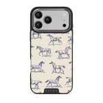 Derby Race - iPhone 17 Pro Max Case, Elite Dark (MagSafe) / Silver