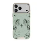 Aries - iPhone 17 Pro Max Case, Elite Light (MagSafe) / Silver / Turquoise