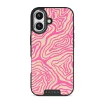 Pink Shores - iPhone 17 Case, Elite Dark (MagSafe) / Silver