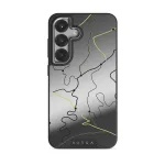 Pathfinder - Samsung Galaxy S25 Case, Elite Mirror Dark (Magnetic) / Silver