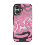 Popsicle - iPhone 16 Case, Elite Mirror Dark (MagSafe) / Silver