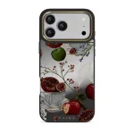 Afternoon Tea - iPhone 17 Pro Max Case, Elite Mirror Dark (MagSafe) / Gold