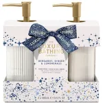 &bdquo;Grace Cole&ldquo; k&auml;tehoolduskomplekt (bergamot, ingver ja sidrunhein) &ndash; k&auml;tehoolduse kinkekomplekt (2 tk)