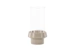 Davida Lantern - Beež/ClearGlass - 15*H29cm