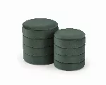 Pouffe komplekt PACHO (2tk), roheline