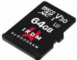 GoodRam microSDXC 64GB Memory Card + Adapter