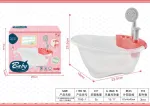 Doll Accessories Bathtub with Shower