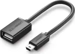 &bdquo;Ugreen&ldquo; US249 miniUSB&ndash;USB-adapter, must (UGR1086BLK)