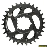 SRAM X-SYNC 2 30T Direct Mount 6 mm offset alumiiniumist esiratas, v&auml;rv: Eagle Black