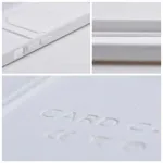 "Card Silicone Case iPhone 15" White